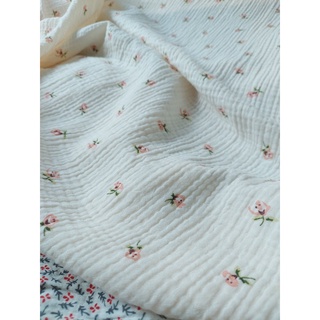 VẢI XÔ MUSLIN 2 LỚP