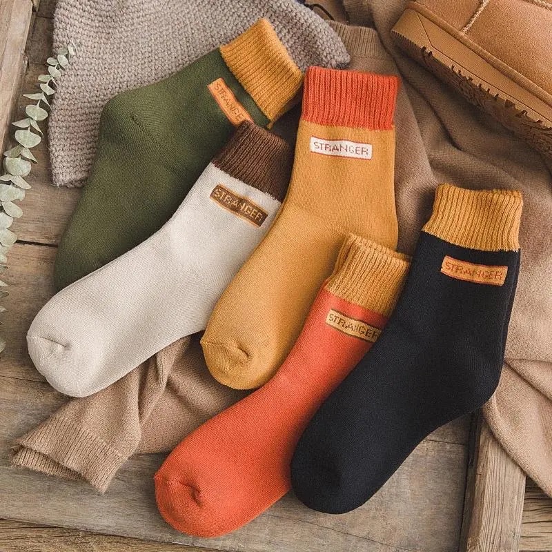 Tất Vớ Cổ Cao Màu Đẹ Be Cam Vàng Xanh Nam Nữ Unisex Chất Cotton Loại 1 Dày Dặn Phong Cách Hàn Quốc Co Dãn 4 Chiều