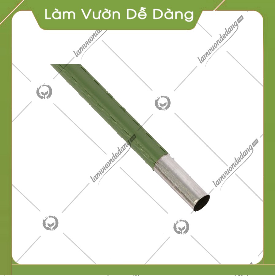 COMBO 5 Ống Thép Bọc Nhựa (Phi 11mm - Dài 60cm)Dùng làm Khung Đỡ,Giá Đỡ Hoa Hồng Leo,Giàn Leo Bầu Bí Mướp,Khung cây thép