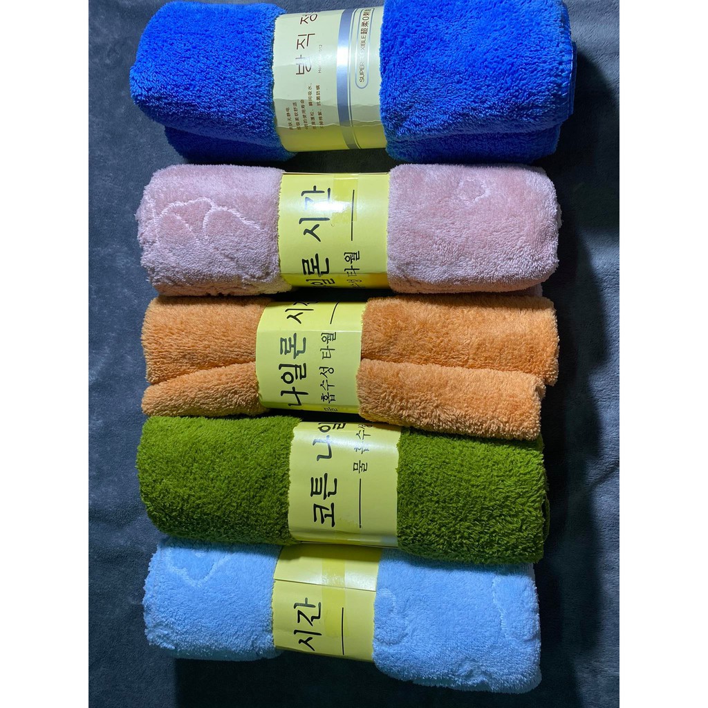 Khăn tắm lông cừu Hàn Quốc cao cấp 50cmx1m chất bông mềm mịn ( hình ảnh thật )