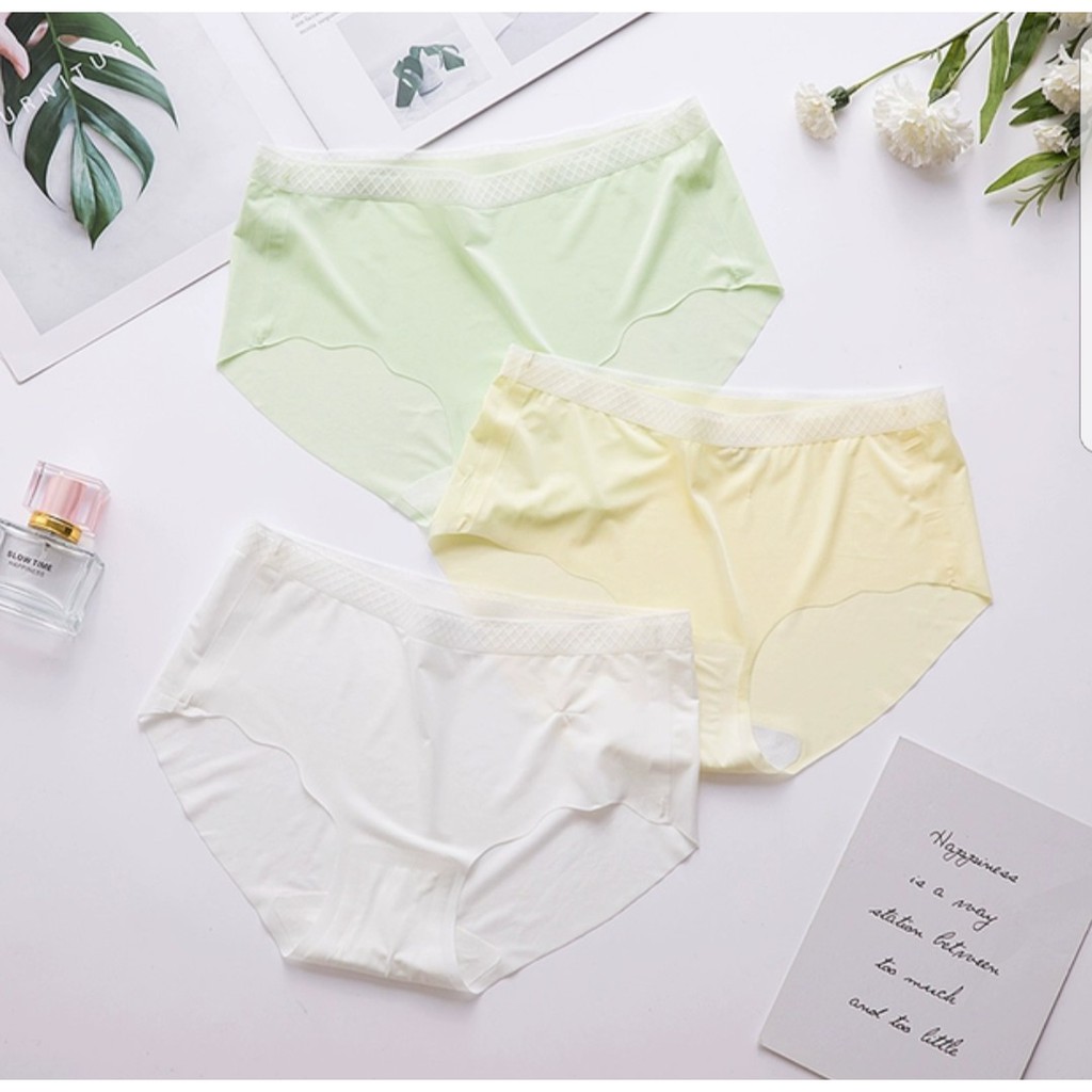 Quần lót su tàng hình cạp lưới mát lạnh