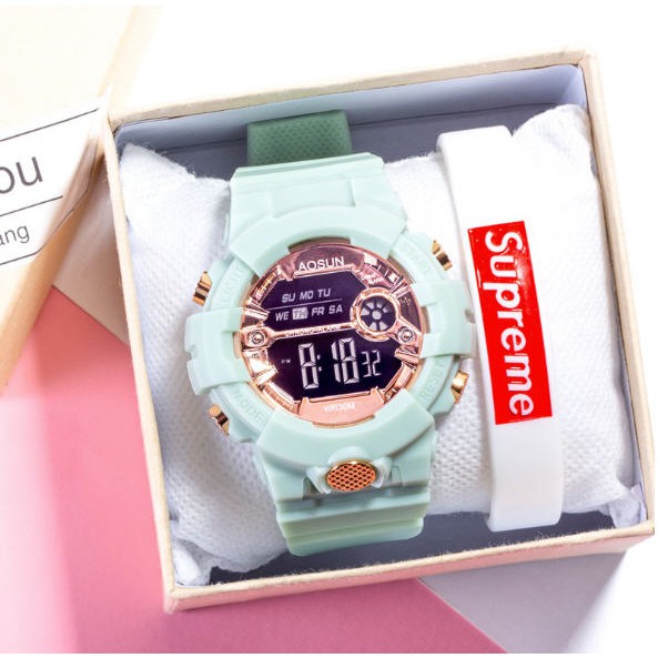 ĐỒNG HỒ ĐIỆN TỬ NAM NỮ AOSUN 356C ĐIỆN TỬ PHONG CÁCH | BigBuy360 - bigbuy360.vn