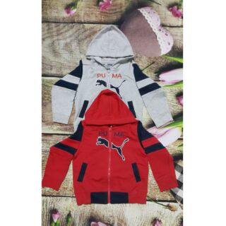 Áo khoác nỉ puma bé trai