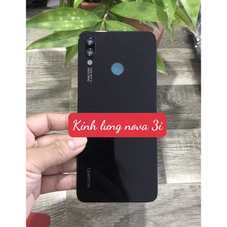 Nắp lưng bằng kính Huawei Nova 3i (kèm kính camera )