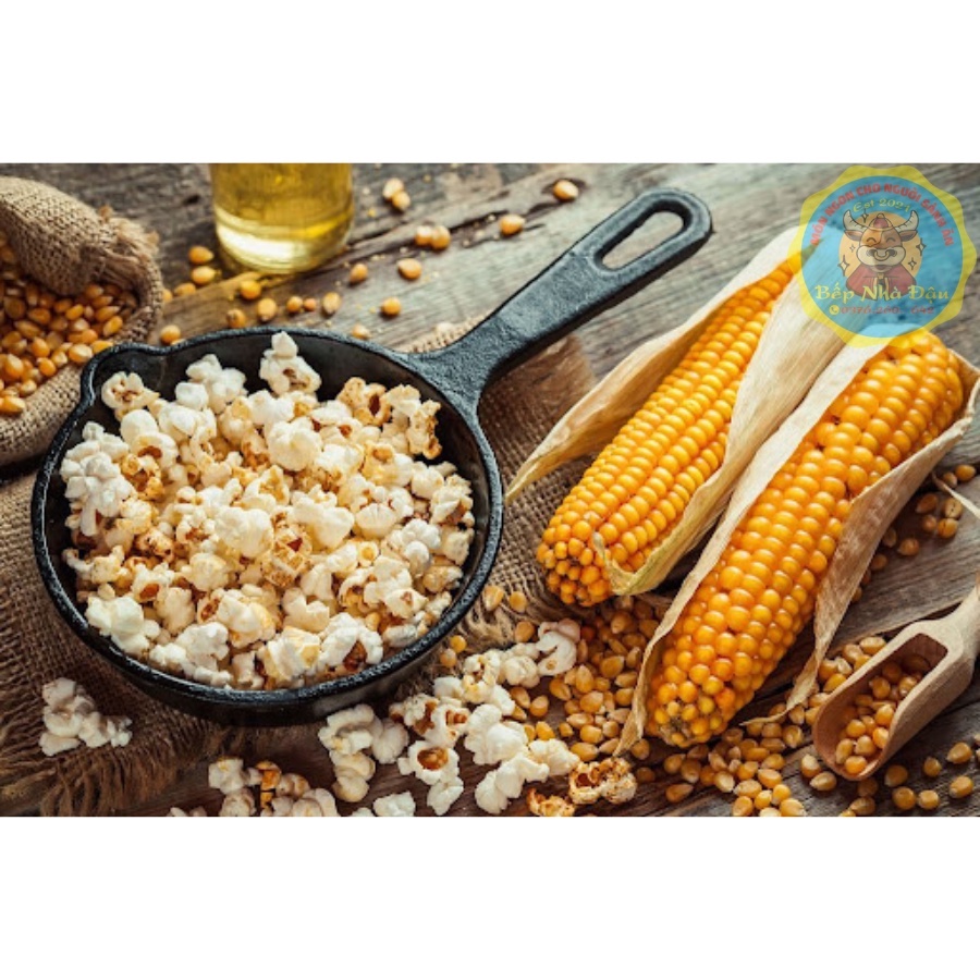 Bắp Nổ Rang Bơ - Bắp Mỹ Rang Nhập Mỹ, Canada 1KG | Bếp Nhà Đậu - Thế giới ăn vặt - Ăn sập Sài Gòn