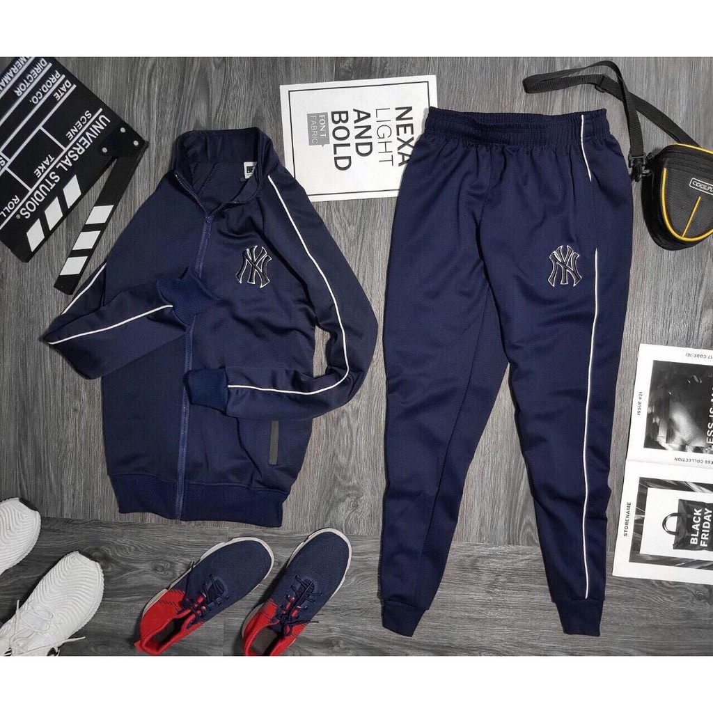 Bộ nỉ nam mùa đông kéo khóa bộ thể thao nam mùa đông | BigBuy360 - bigbuy360.vn