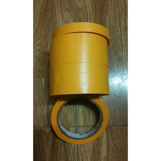 Băng keo vàng chuyên chạy chỉ 10mmx30yard (~ 28m) 1 cuộn ( Sơn oto xe máy ) SONQUANGPHU8856