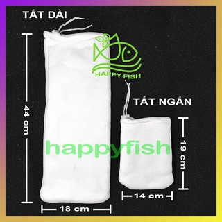 Túi lọc, tất lọc giữ cặn bể cá 2 lớp bông [2 cỡ túi]