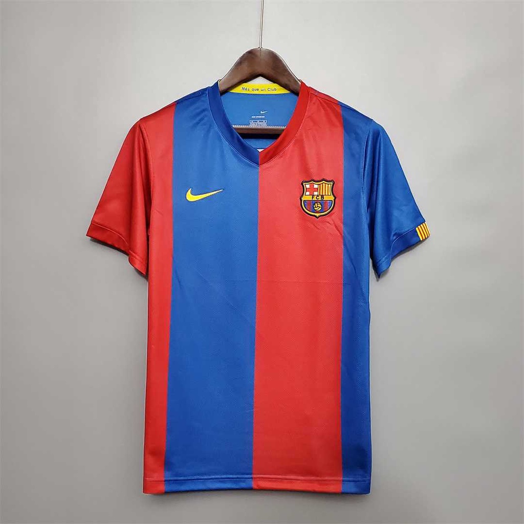 Áo Bóng Đá Đội Tuyển Barcelona 06-07 Phong Cách Retro
