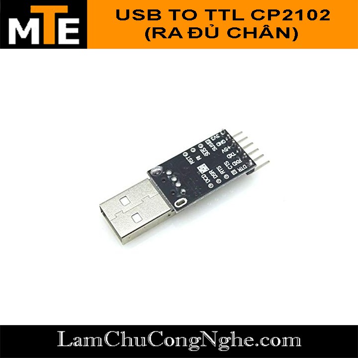 Module chuyển đổi USB to TTL CP2102 - có chân DTR