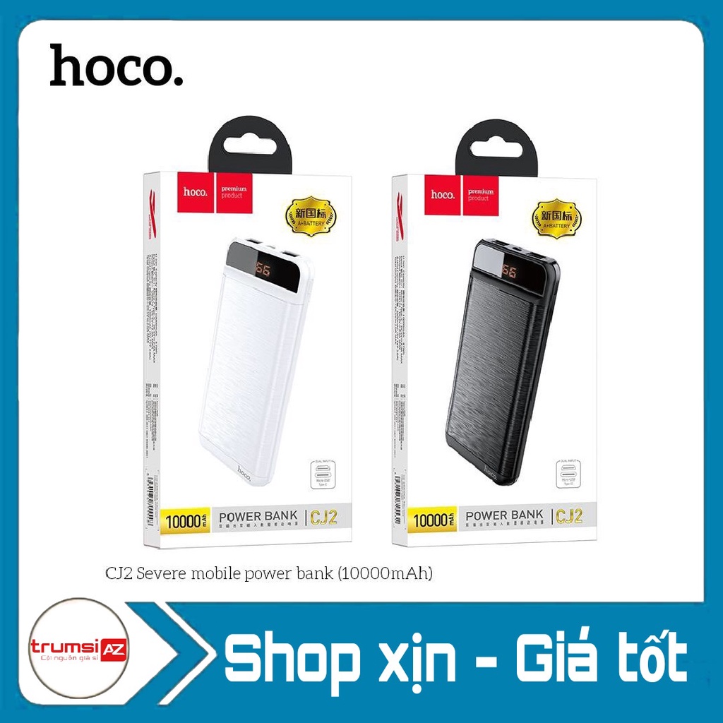 Pin dự phòng Hoco CJ2 10000mah tiện lợi vô cùng