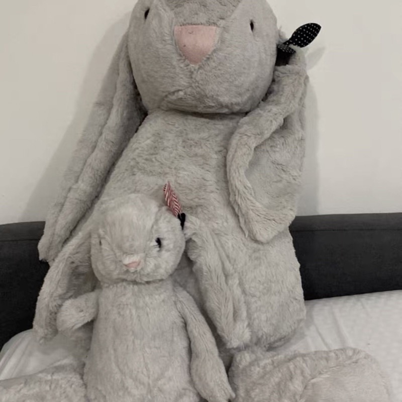 Thỏ bông JELLYCAT tai dài dễ thương nhiều màu sắc