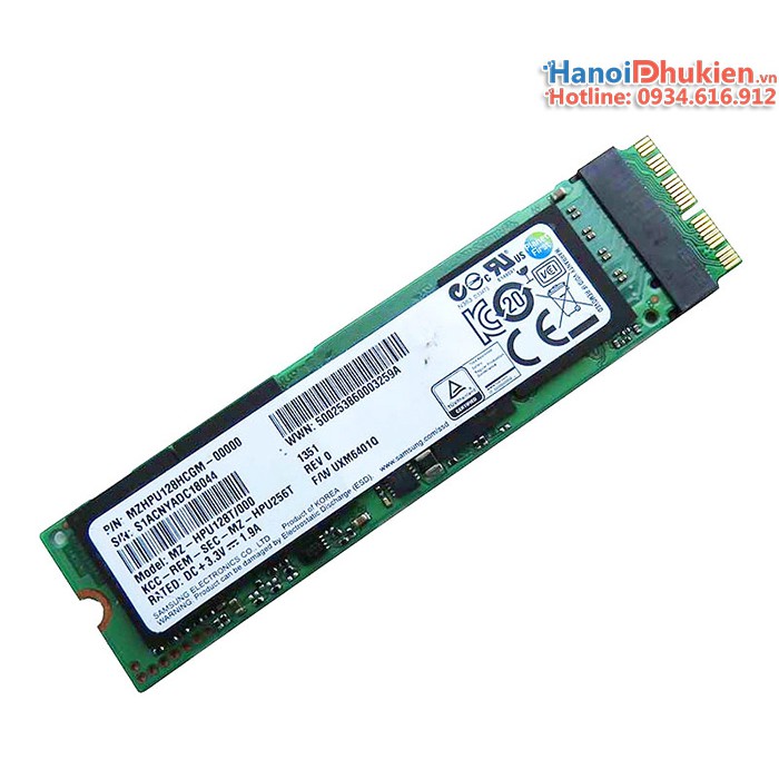 Adapter M2 NVMe PCI to 12+16Pin Macbook 2013 2014 2015