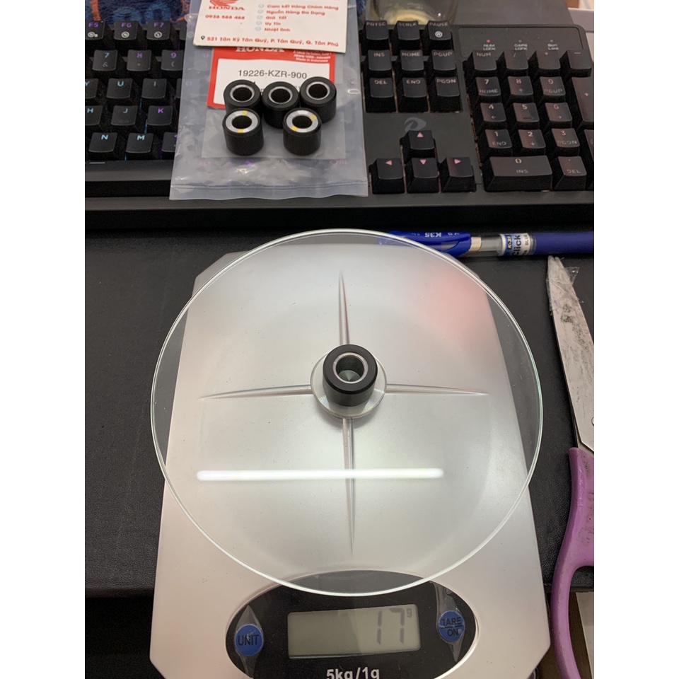 BI NỒI 17 GR VARIO/ AB 125/ CLICK / LEAD / SH MODE / PCX/ SH ZIN HONDA