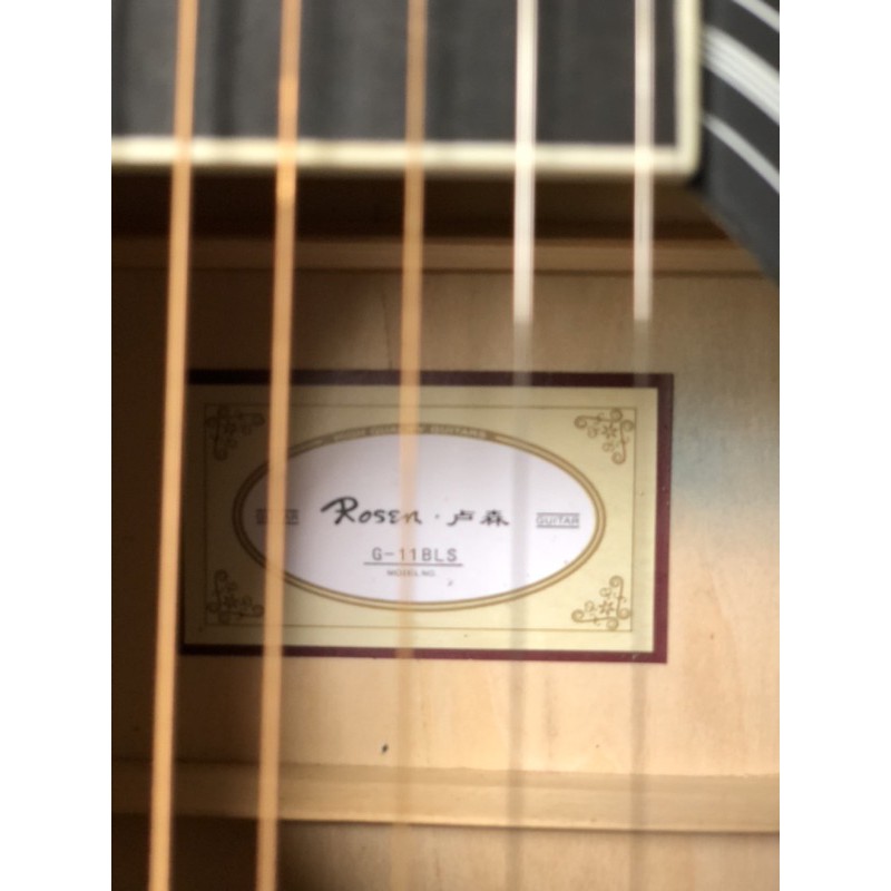 Guitar Rosen R135 màu xanh đen, chính hãng 100% nhập khẩu