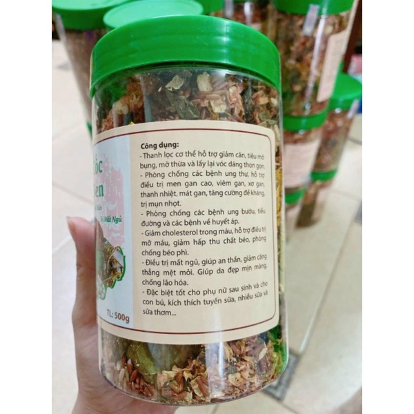 Trà Ngũ Cốc Tâm Sen Hủ 500gr