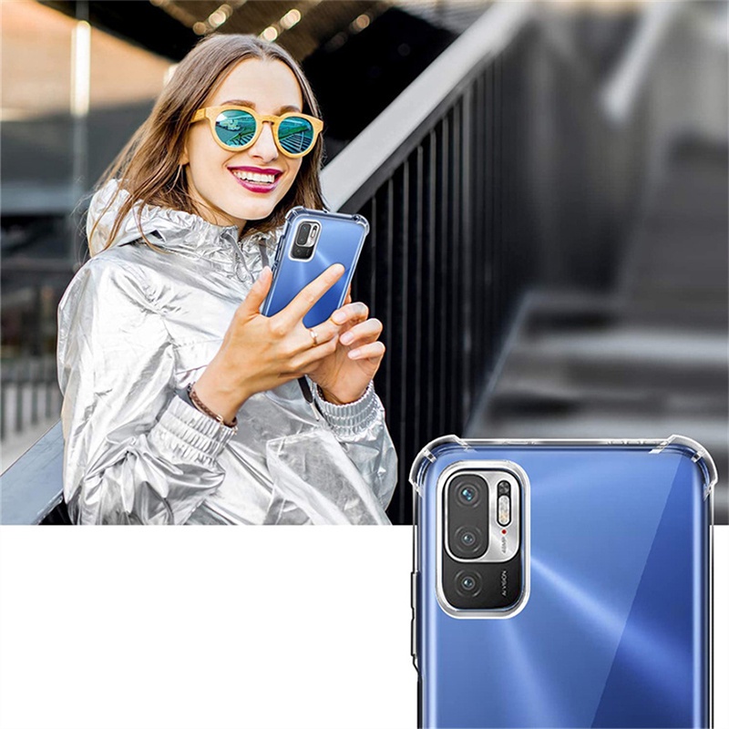 Ốp điện thoại TPU chống va đập cho Xiaomi Mi Poco F2 F3 F4 M3 X3 X4 X5 M4 Pro 9T 10T 11T 12T 11 Lite Redmi Note 7 8 9 9S 10 10S 11 11S 12 12S 9A 9C 10C