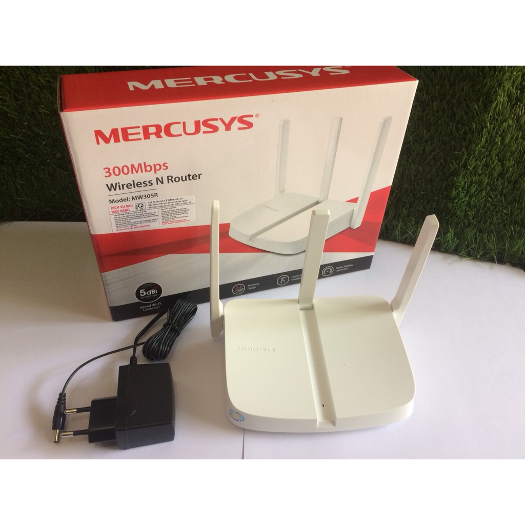 Bộ phát wifi 3 râu Mercusys MW305R chuẩn N 300Mbs | BigBuy360 - bigbuy360.vn