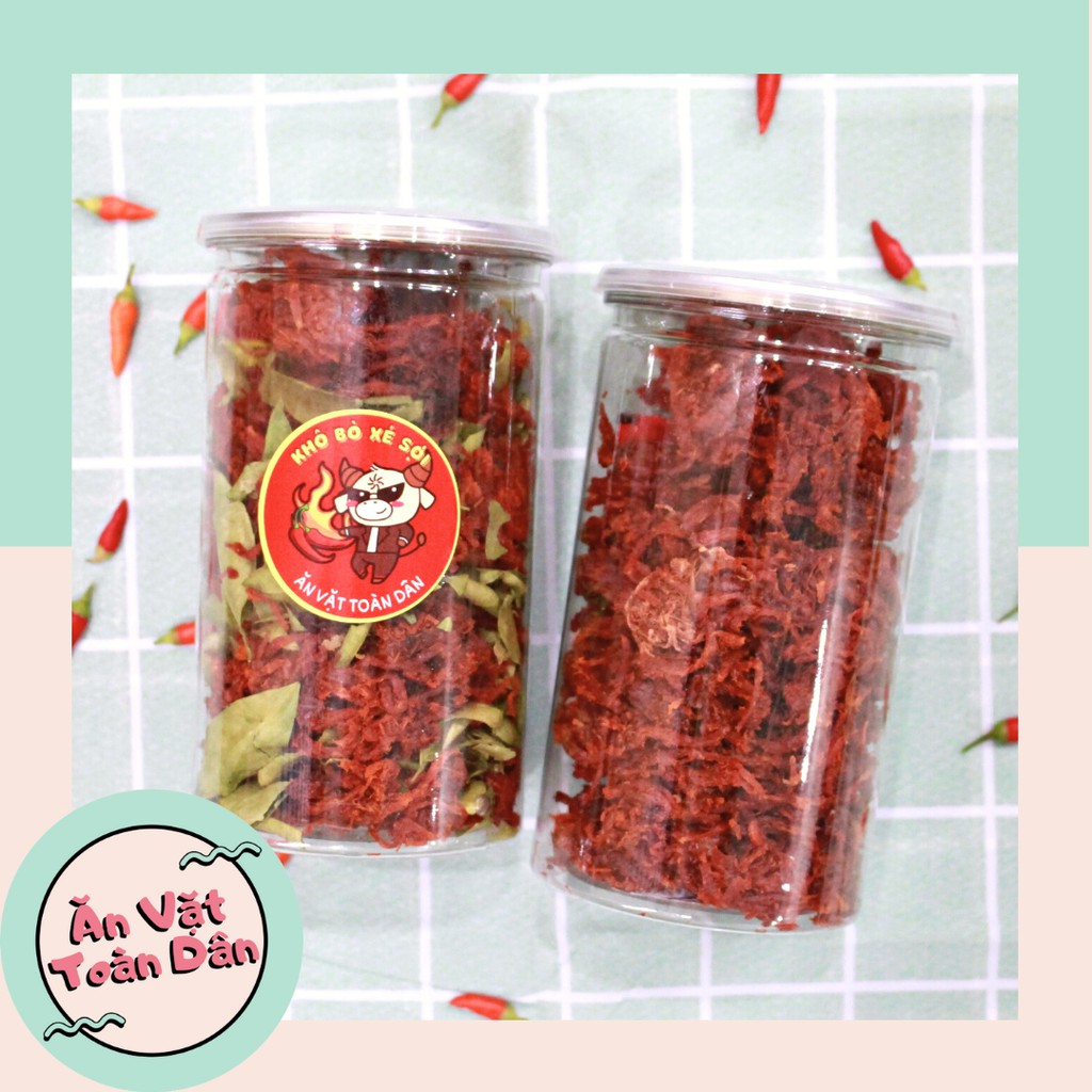 Khô bò xé sợi lá chanh 300g, Bò khô cay loại 1, đồ ăn vặt Hà Nội | BigBuy360 - bigbuy360.vn