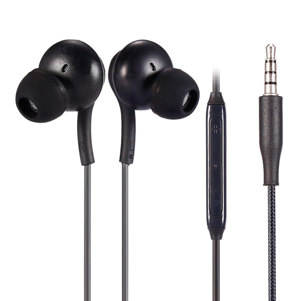 Tai nghe có dây thiết kế cho điện Samsung S8/S8+ AKG, chân cắm jack 3.5mm, thanh điều khiển ngoài tăng giảm âm lượng