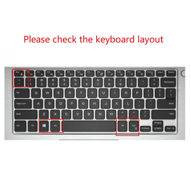 Miếng Dán Bàn Phím Silicon Siêu Mỏng Cho Dell Latitude 3490 I5-8250U 14inch