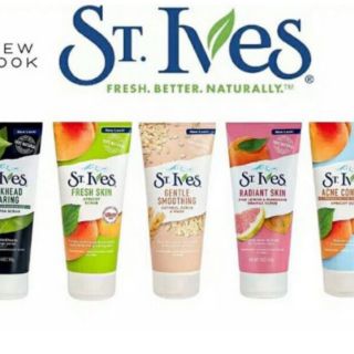 Sữa rửa mặt kèm tẩy da chết ST.Ives