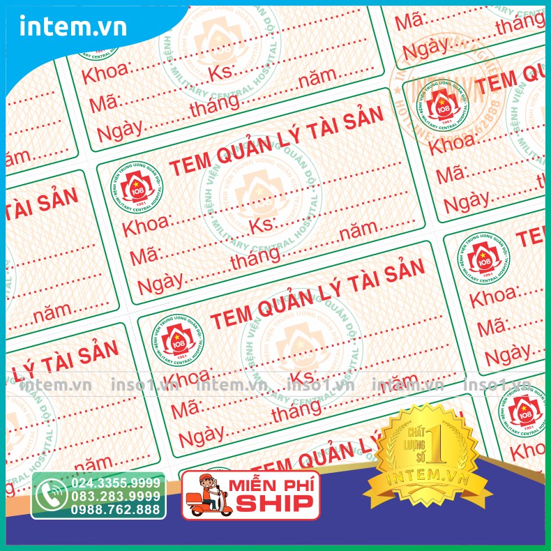 IN TEM KIỂM KÊ TÀI SẢN THEO YÊU CẦU