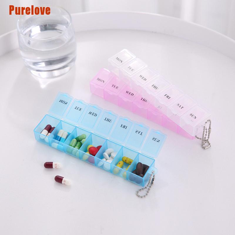 Hộp Đựng Thuốc 7 Ngăn Tiện Lợi