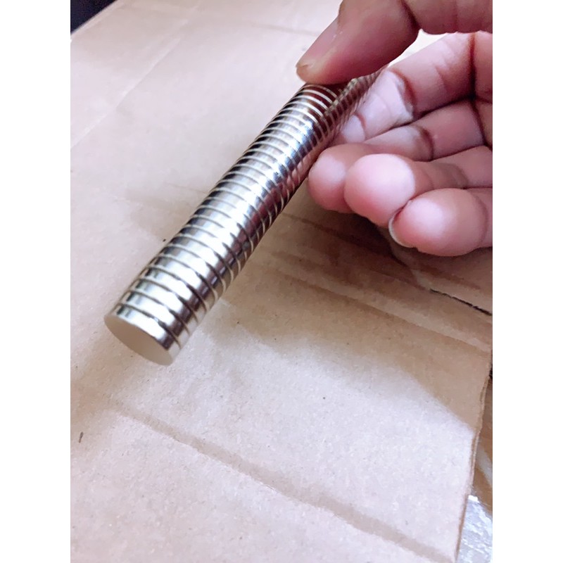 nam châm Viên 15x3mm ( set 40 viên)