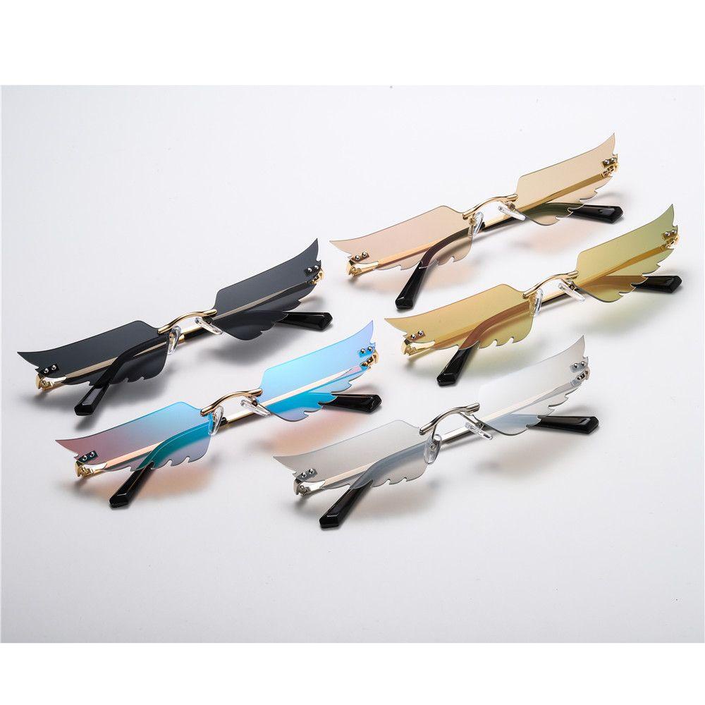 Kính Mát Gọng Hình Cánh Thiên Thần Chống Tia UV400