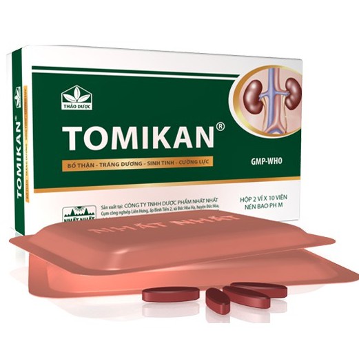 [Chính hãng] TOMIKAN - BỔ THẬN – TRI THẬN SUY - Date mới