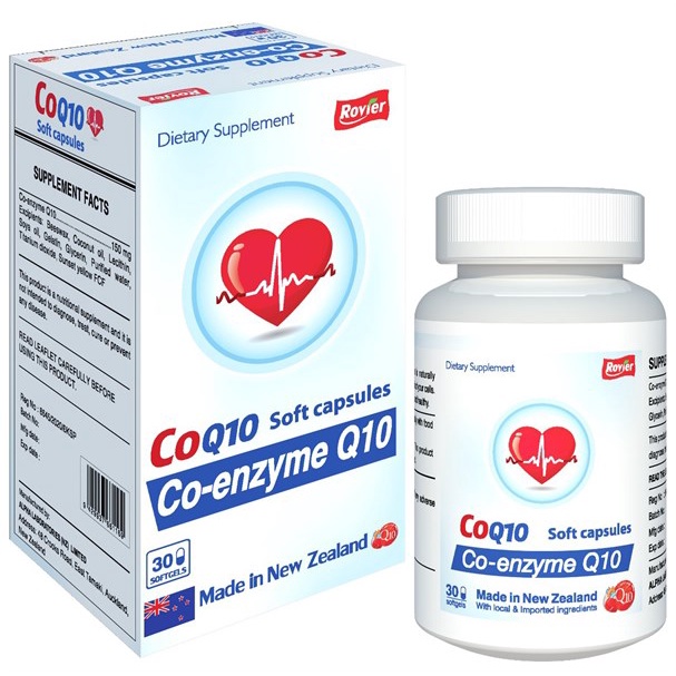 Co-enzym Q10 hỗ trợ duy trì sức khỏe tim mạch, hạn chế quá trình lão hóa