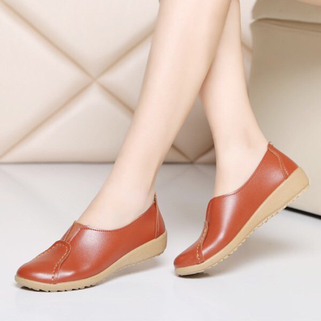 GIÀY MỌI NỮ DA LỘN CỰC ÊM CHÂN