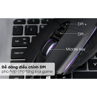 Chuột Gaming Zadez G152M Đen ( Like New )
