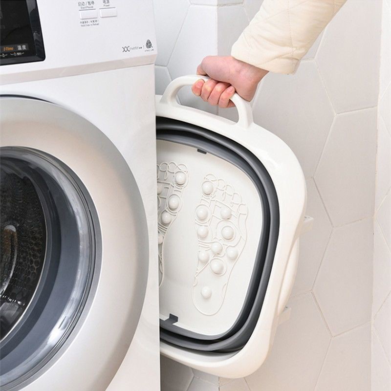 Chậu Rửa Chân Bằng Nhựa Có Thể Gấp Gọn Tiện Dụng Khi Đi Du Lịch | BigBuy360 - bigbuy360.vn