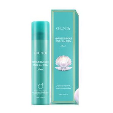 Xịt chống nắng dưỡng trắng da ngọc trai Chun’dy