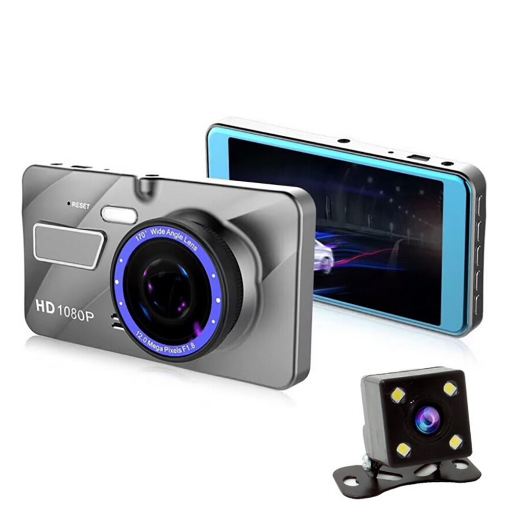 Camera Hành Trình Cho Xe Ô Tô HD02 HD 1080P, LCD 4 Inch, Có Camera Lùi | BigBuy360 - bigbuy360.vn