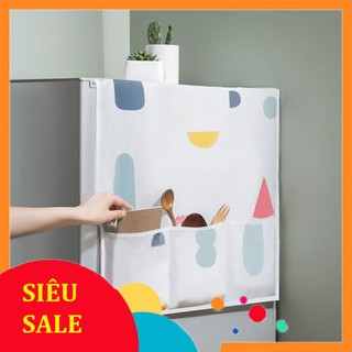Tấm phủ tủ lạnh, áo phủ tủ lạnh có túi