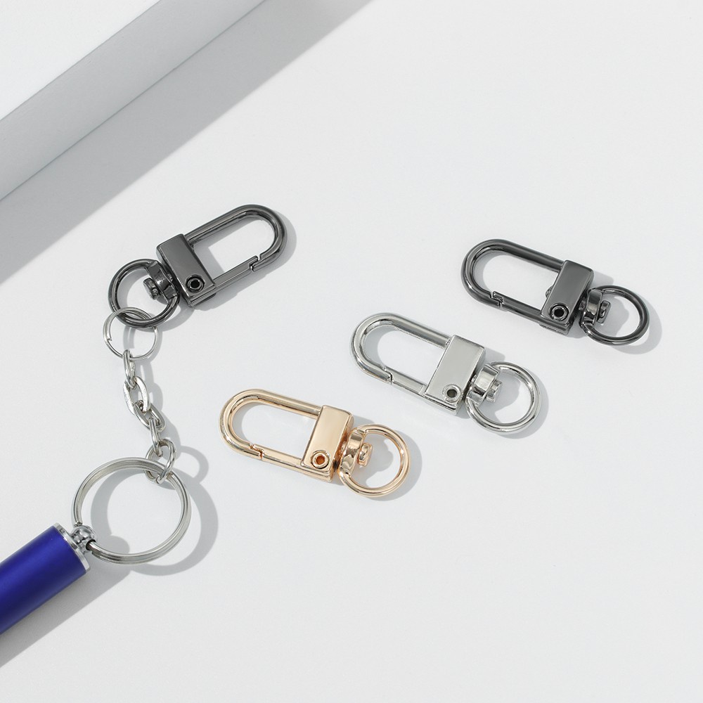 Set 1/ 5 móc khóa tôm hùm bằng kim loại nhiều màu sắc dùng cho tự làm đồ trang sức