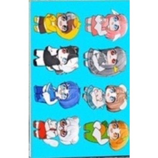 Combo 11 ảnh card Hero team Among / Card để ví Hero team Among