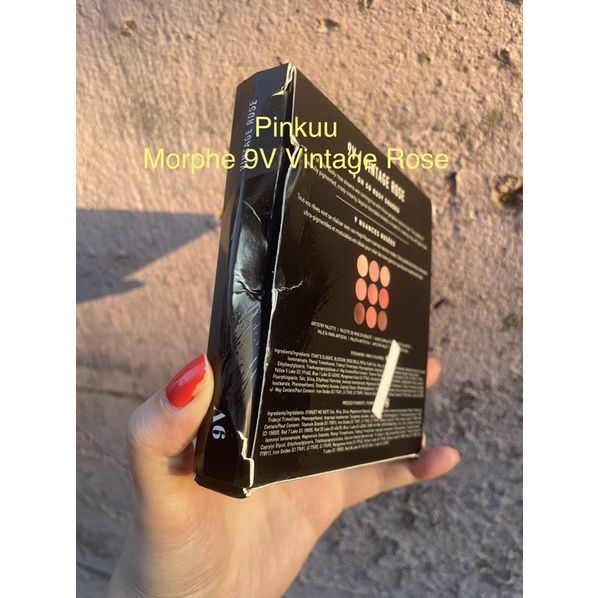 Morphe bảng phấn màu mắt 9V Vintage Rose 🌹