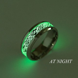 Nhẫn mặt đá phát sáng MÃ SP BY4393