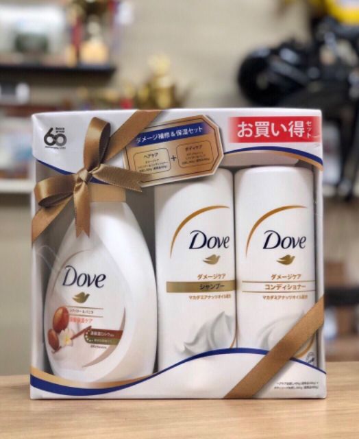 SET BỘ TẮM, GỘI, XẢ DOVE NỘI ĐỊA NHẬT