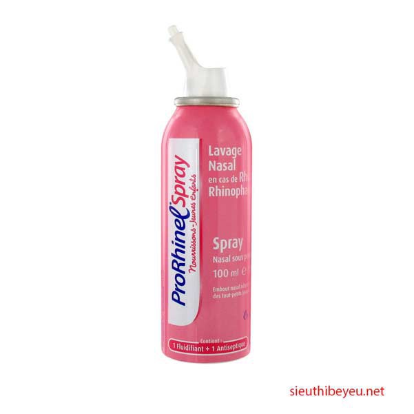 Xịt mũi ProRhinel Spray kháng viêm 100ml date T7/2021