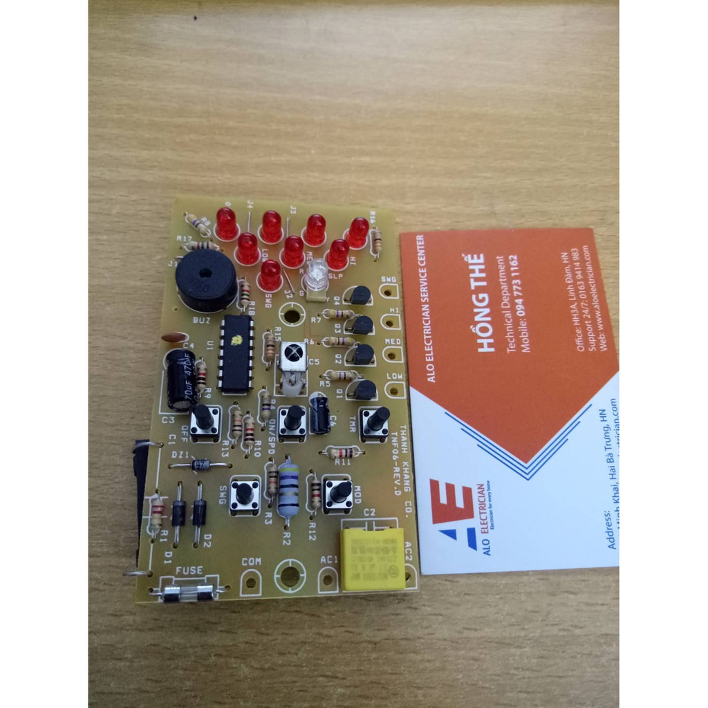 Mạch quạt treo tường Vinawind chính hãng