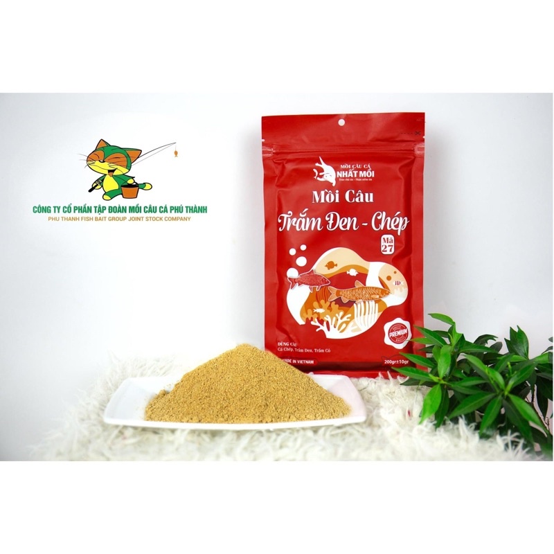 Nhất mồi Trắm đen chép mã 27