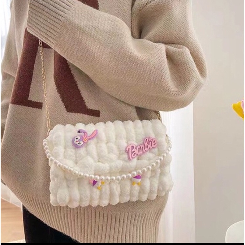{với video hướng dẫn}2022 túi dệt tay mới Túi Handmade Tđeo chéo làm quà tặng người yêu