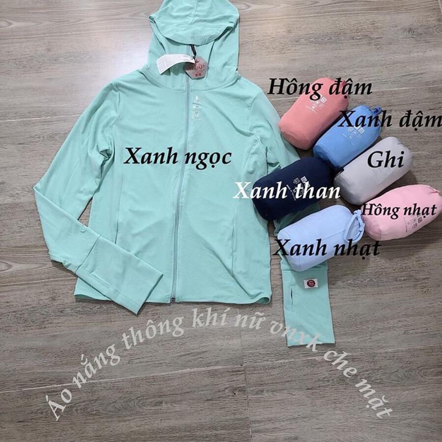 Áo Chống Nắng Nữ Thông Hơi Chống Tia UV (AO01)