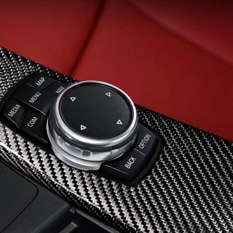 Vỏ Bọc Núm Gạt Cần Số Đa Phương Tiện Cho BMW F30 F31 F32 F34 F36 2013-2018