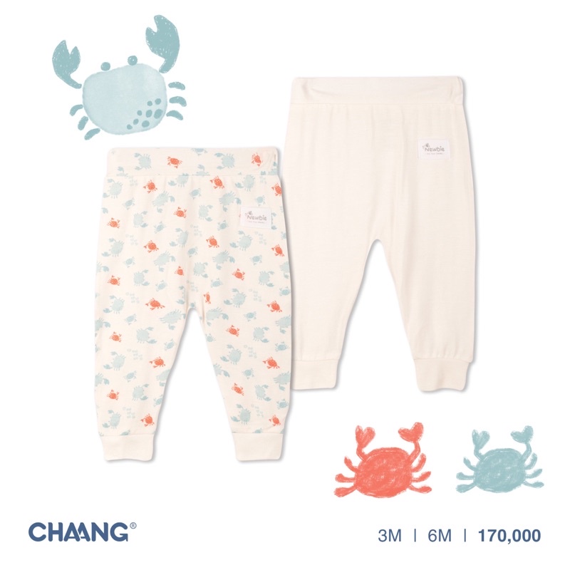 CHAANG Quần Sơ Sinh Cho Bé Chất Liệu Cotton